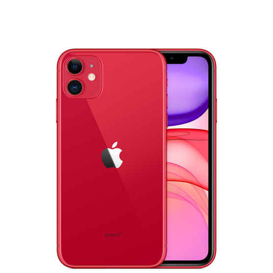 Смартфон Apple iPhone 11 64Gb Red - фото