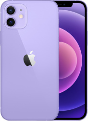Смартфон Apple iPhone 12 64Gb Purple - фото