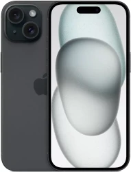 Смартфон Apple iPhone 15 256GB (черный) - фото