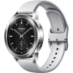 Умные часы Xiaomi Watch S3 M2323W1 (серебристый/серый, международная версия) - фото